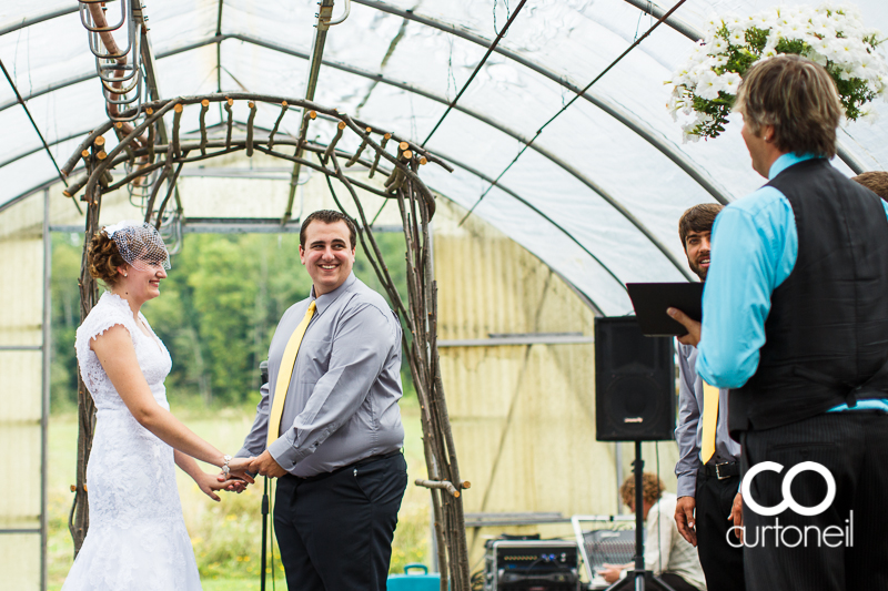 Sault Ste Marie Wedding Photography - Danielle and Brendan - Bruce Mines, Lawrence Springwater Farms, balloon, haybale, barn