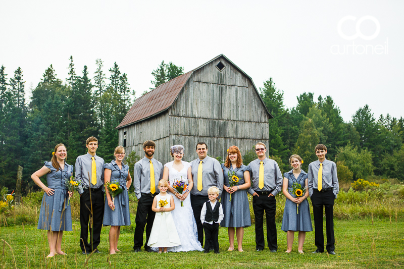 Sault Ste Marie Wedding Photography - Danielle and Brendan - Bruce Mines, Lawrence Springwater Farms, balloon, haybale, barn