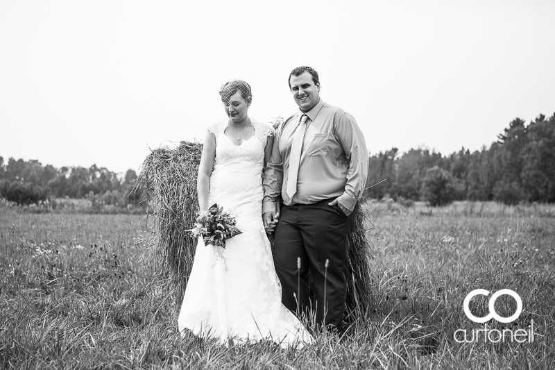 Sault Ste Marie Wedding Photography - Danielle and Brendan - Bruce Mines, Lawrence Springwater Farms, balloon, haybale, barn