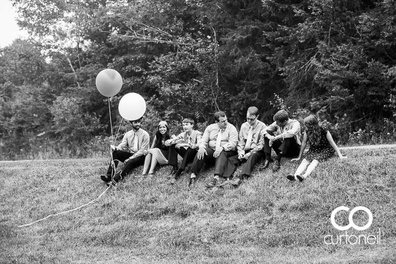 Sault Ste Marie Wedding Photography - Danielle and Brendan - Bruce Mines, Lawrence Springwater Farms, balloon, haybale, barn