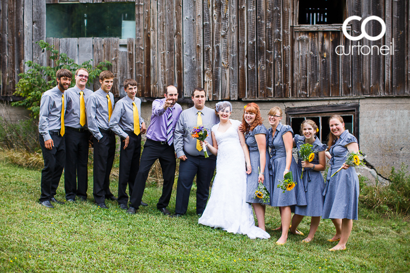 Sault Ste Marie Wedding Photography - Danielle and Brendan - Bruce Mines, Lawrence Springwater Farms, balloon, haybale, barn