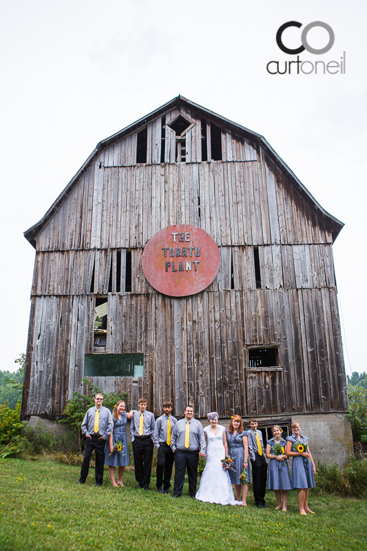 Sault Ste Marie Wedding Photography - Danielle and Brendan - Bruce Mines, Lawrence Springwater Farms, balloon, haybale, barn