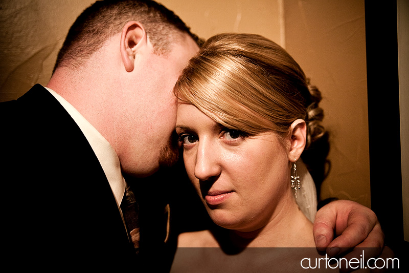 Sault Wedding - bride and groom