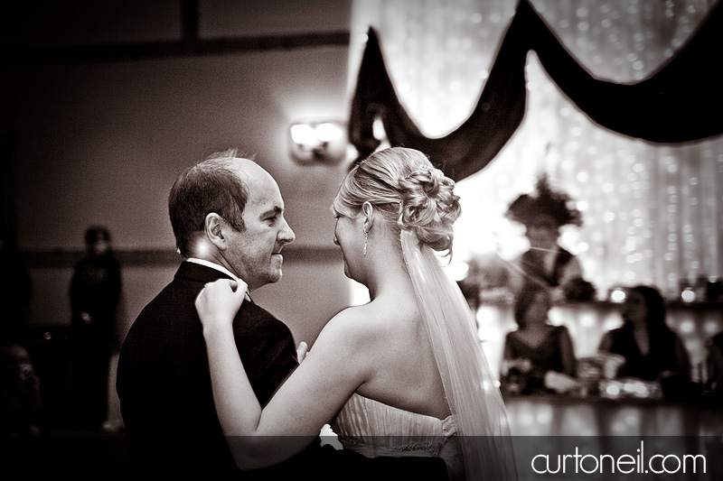 Sault Wedding - bride and father dance