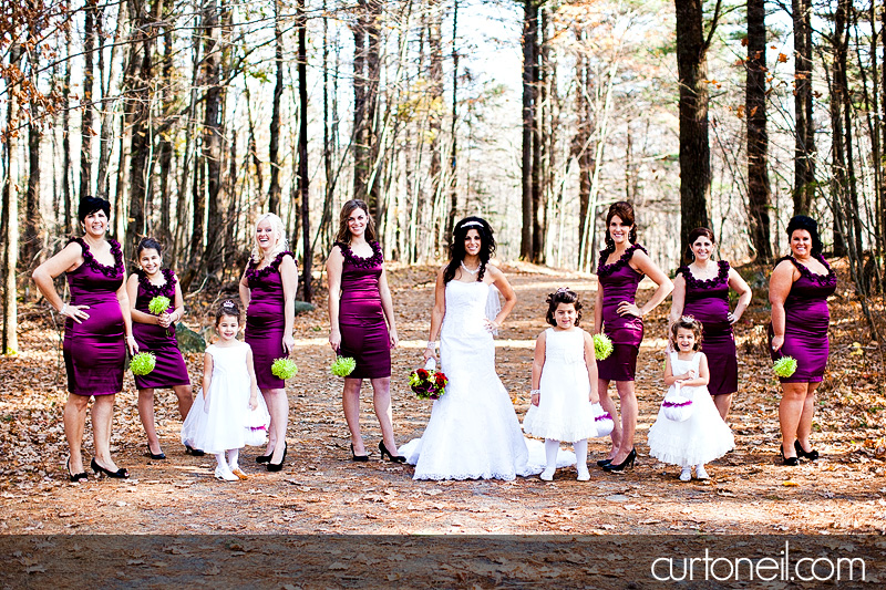 Sault Ste Marie Wedding Photography - Franca and Frank - Hiawatha, Marconi, fall