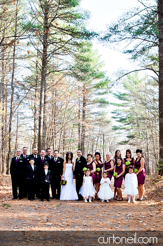 Sault Ste Marie Wedding Photography - Franca and Frank - Hiawatha, Marconi, fall