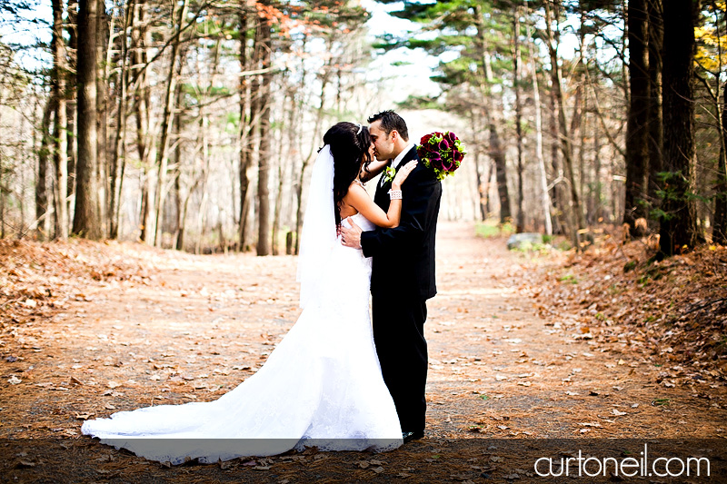 Sault Ste Marie Wedding Photography - Franca and Frank - Hiawatha, Marconi, fall