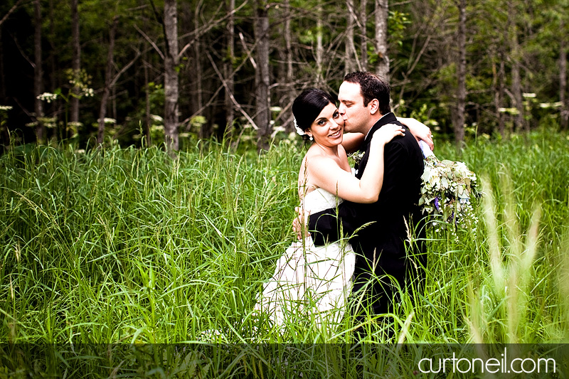 Sault Ste Marie Wedding Photography - Gab and Ryan - Sneak Peek in the tall grass
