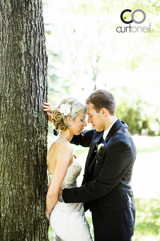 Sault Ste Marie Wedding Photography - Jenn and Christian - sneak peek at the arboretum