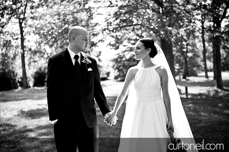 Wedding - Jill and John - holding hands