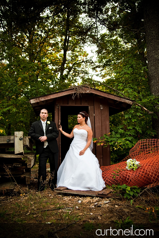 Sault Ste Marie Wedding - bride and groom