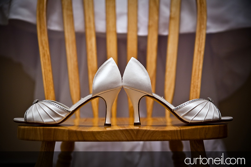 Sault Ste Marie Wedding - Wedding shoes