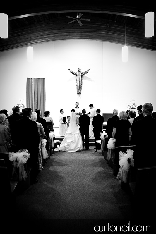 Sault Ste Marie Wedding - wedding ceremony