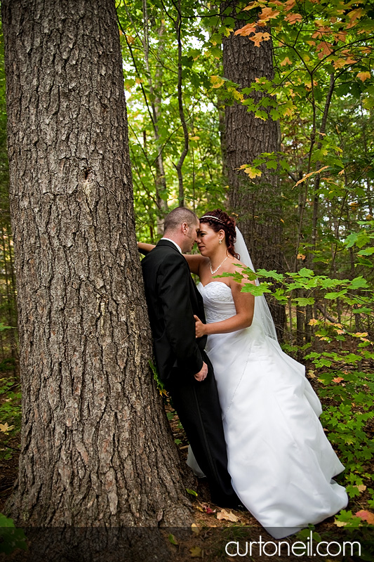 Sault Ste Marie Wedding - bride and groom