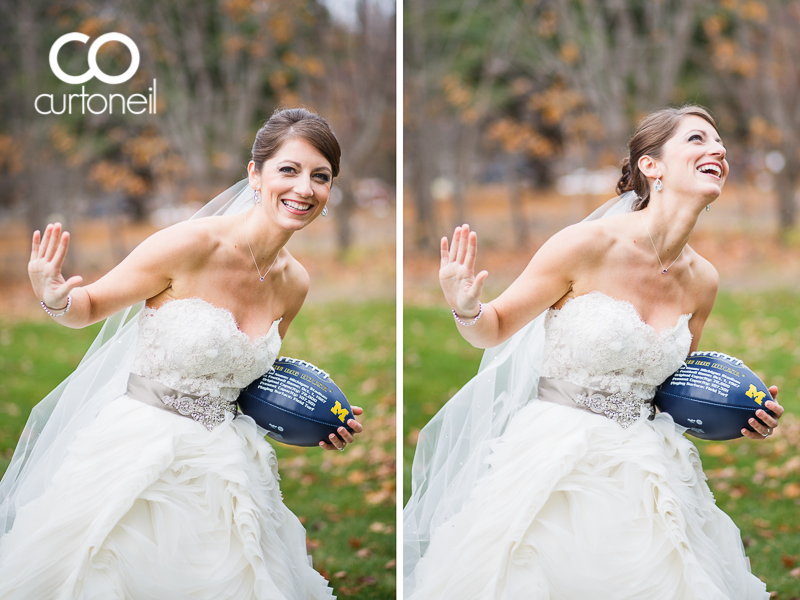 Sault Ste Marie Wedding Photography - Krista and Brian - fall, Fort Creek, Marconi, football