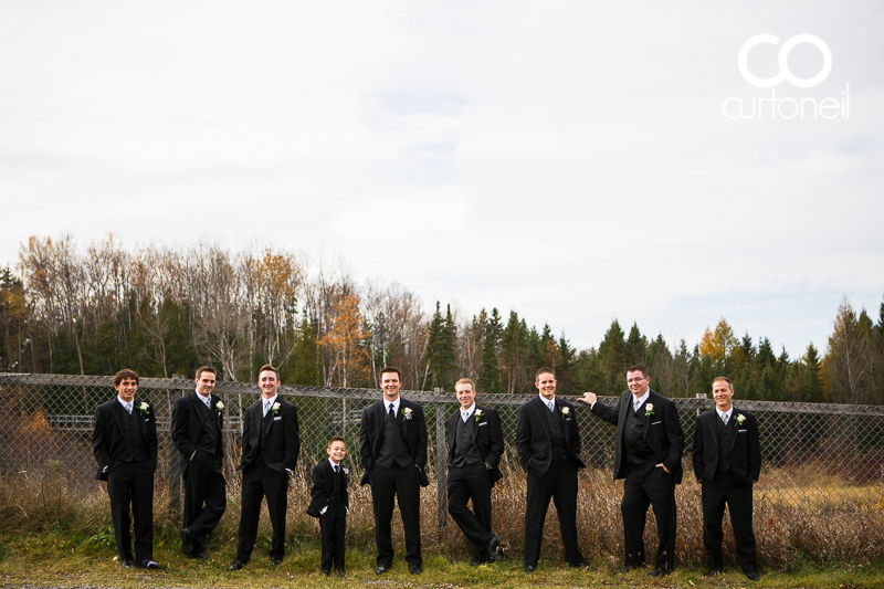 Sault Ste Marie Wedding Photography - Krista and Brian - fall, Fort Creek, Marconi, football