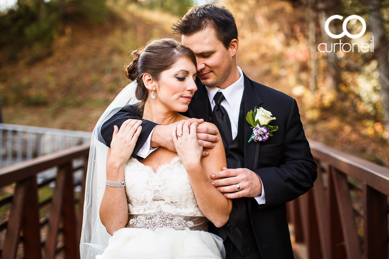 Sault Ste Marie Wedding Photography - Krista and Brian - fall wedding sneak peek at Fort Creek