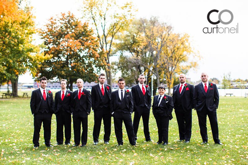 Sault Ste Marie Wedding Photography - Kerry and Dom - boardwalk, cold, fall, Marconi