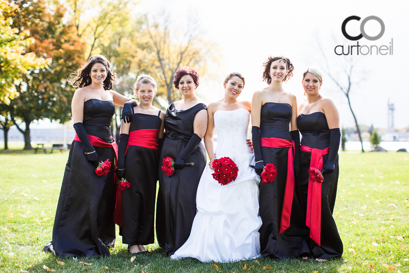 Sault Ste Marie Wedding Photography - Kerry and Dom - boardwalk, cold, fall, Marconi