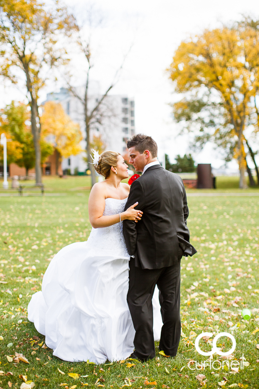 Sault Ste Marie Wedding Photography - Kerry and Dom - boardwalk, cold, fall, Marconi
