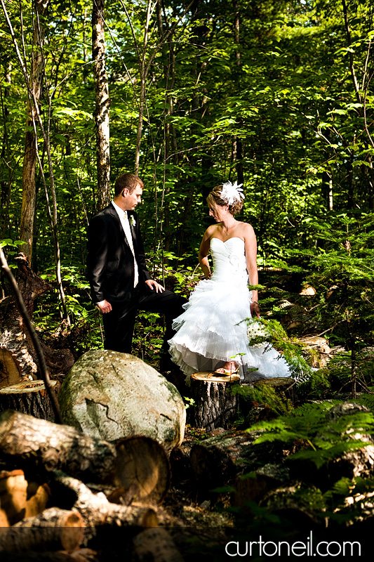 Sault Ste Marie Wedding Photography - Kristy and Graham - outdoor wedding