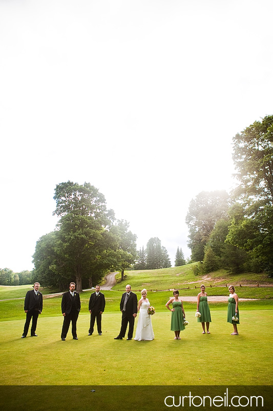 Sault Ste Marie Wedding - Katie and Paul - bridal party on number seven