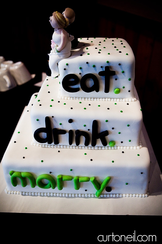 Sault Ste Marie Wedding - Katie and Paul - jeannettes custom cakes