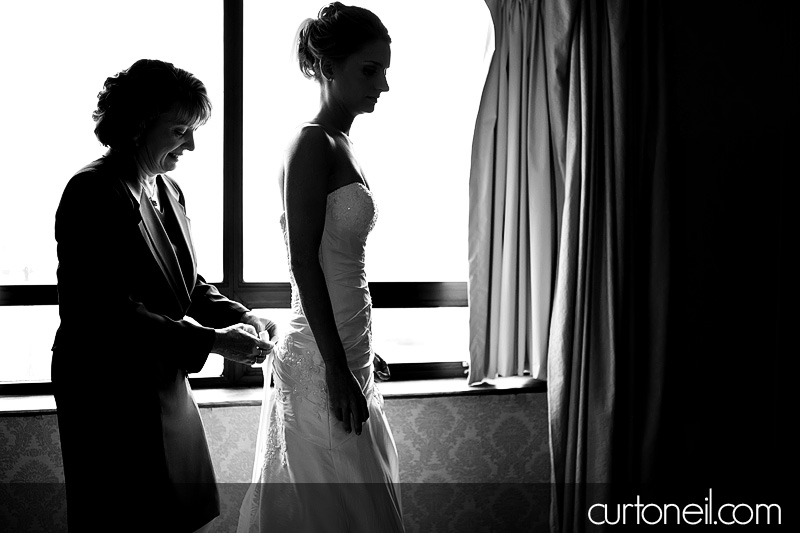 Sault Ste Marie Wedding Photography - Leslie and Clyde - Water Tower Inn, storm