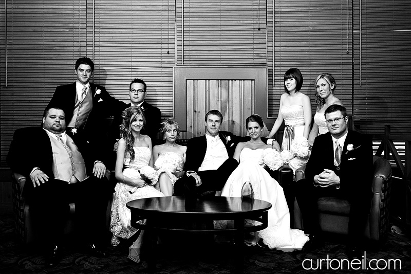 Sault Ste Marie Wedding Photography - Leslie and Clyde - Water Tower Inn, storm
