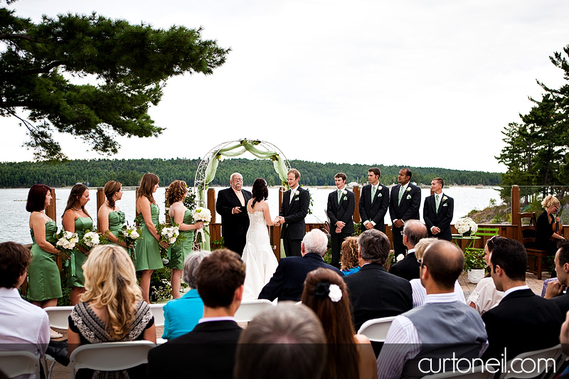 McGregor Bay Wedding shot by Curt O'Neil Sault Ste Marie Wedding Photographer - Laura and Denny - McGregor Bay, ON outdoor wedding