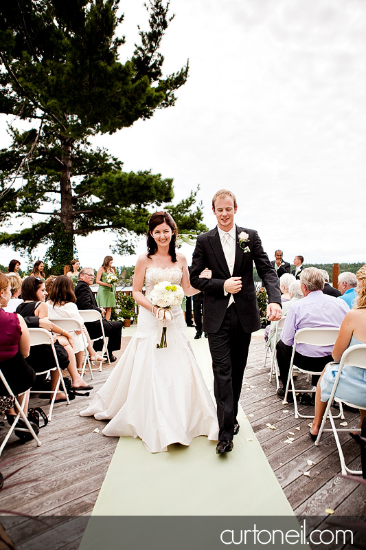 McGregor Bay Wedding shot by Curt O'Neil Sault Ste Marie Wedding Photographer - Laura and Denny - McGregor Bay, ON outdoor wedding