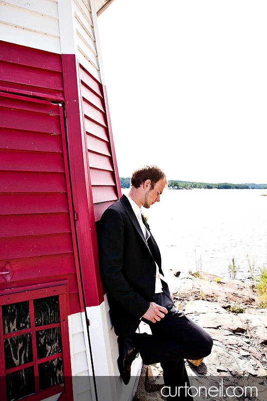 McGregor Bay Wedding shot by Curt O'Neil Sault Ste Marie Wedding Photographer - Laura and Denny - McGregor Bay, ON outdoor wedding