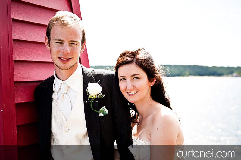 McGregor Bay Wedding shot by Curt O'Neil Sault Ste Marie Wedding Photographer - Laura and Denny - McGregor Bay, ON outdoor wedding