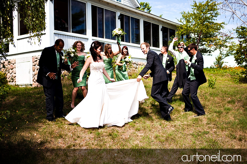 McGregor Bay Wedding shot by Curt O'Neil Sault Ste Marie Wedding Photographer - Laura and Denny - McGregor Bay, ON outdoor wedding