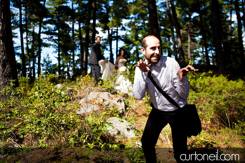 McGregor Bay Wedding shot by Curt O'Neil Sault Ste Marie Wedding Photographer - Laura and Denny - McGregor Bay, ON outdoor wedding