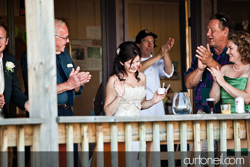 McGregor Bay Wedding shot by Curt O'Neil Sault Ste Marie Wedding Photographer - Laura and Denny - McGregor Bay, ON outdoor wedding
