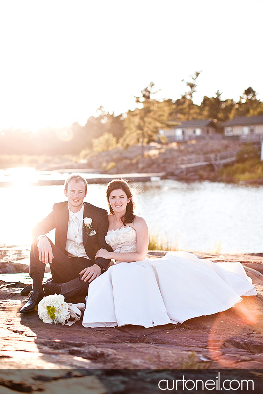 McGregor Bay Wedding shot by Curt O'Neil Sault Ste Marie Wedding Photographer - Laura and Denny - McGregor Bay, ON outdoor wedding