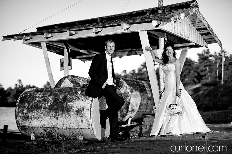 McGregor Bay Wedding shot by Curt O'Neil Sault Ste Marie Wedding Photographer - Laura and Denny - McGregor Bay, ON outdoor wedding