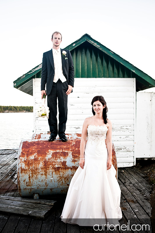 McGregor Bay Wedding shot by Curt O'Neil Sault Ste Marie Wedding Photographer - Laura and Denny - McGregor Bay, ON outdoor wedding