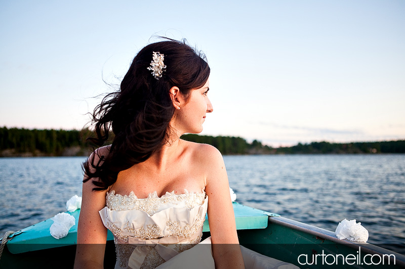 McGregor Bay Wedding shot by Curt O'Neil Sault Ste Marie Wedding Photographer - Laura and Denny - McGregor Bay, ON outdoor wedding