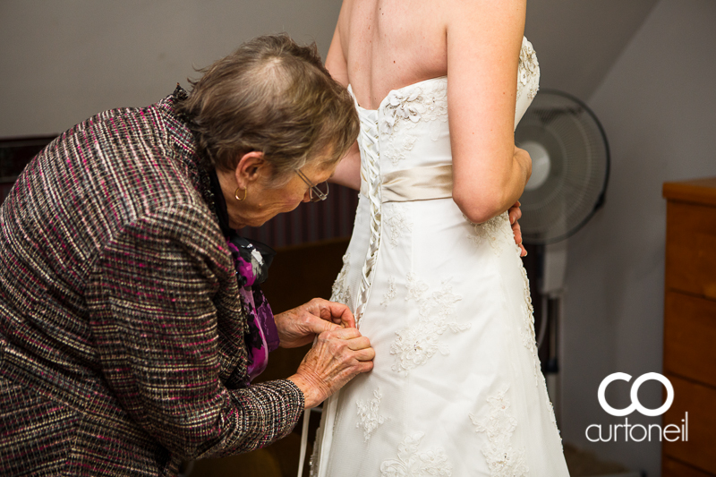 Sault Ste Marie Wedding Photography - Lisa and Hank - St. Joseph Island, fall, cold, outdoor wedding