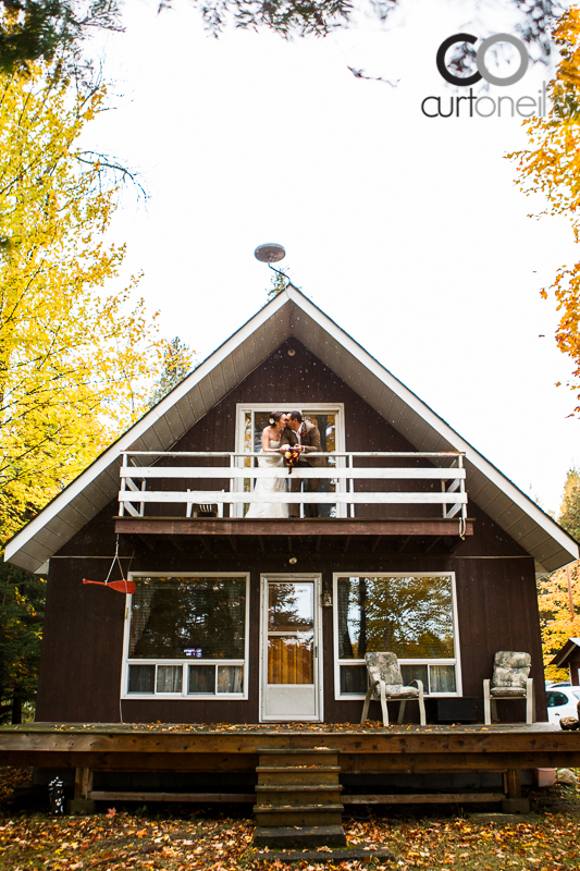 Sault Ste Marie Wedding Photography - Lisa and Hank - St. Joseph Island, fall, cold, outdoor wedding
