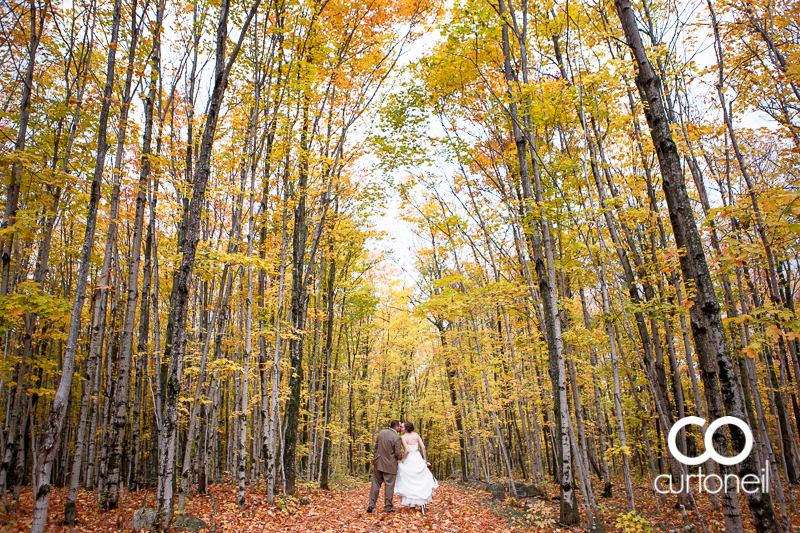 Sault Ste Marie Wedding Photography - Lisa and Hank - St. Joseph Island, fall, cold, outdoor wedding