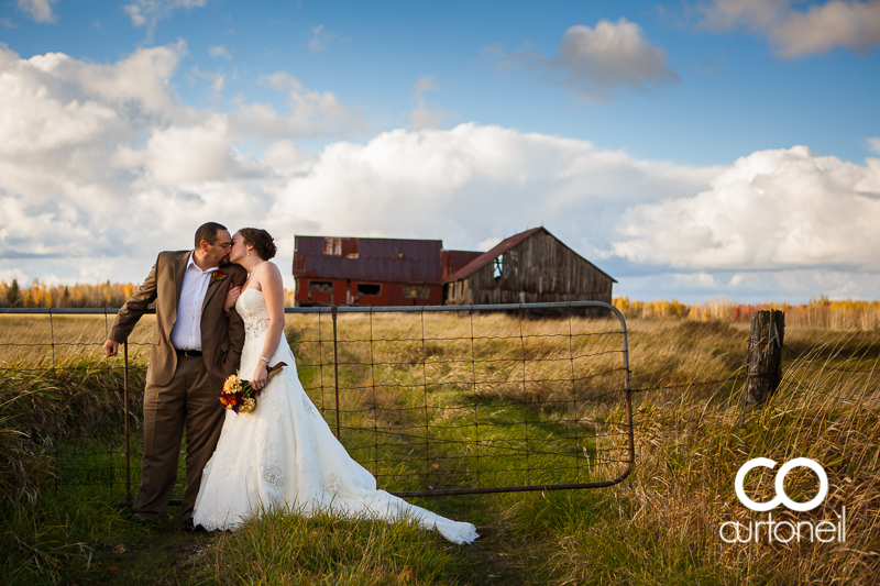 Sault Ste Marie Wedding Photography - Lisa and Hank - St. Joseph Island wedding fall sneak peek