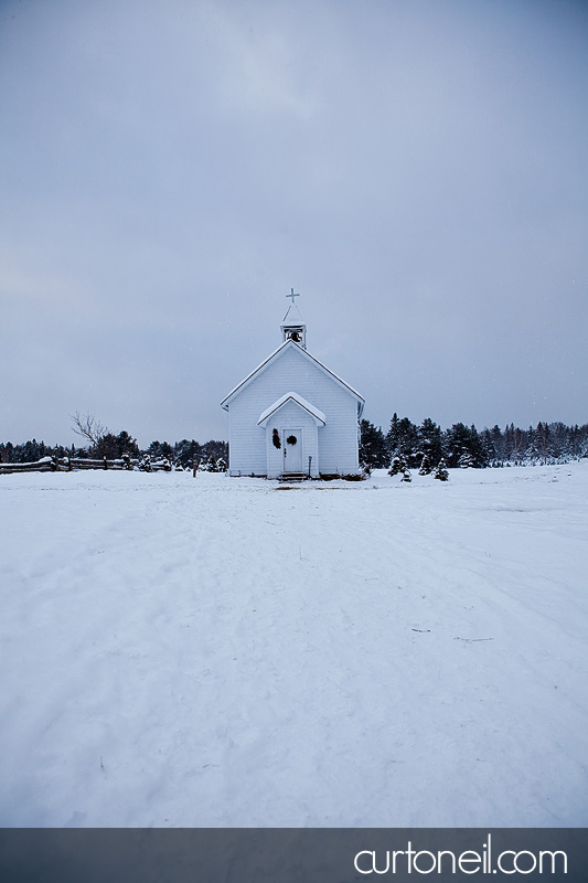 Winter Wedding - winter wedding chapel - Curt O'Neil Lifestyle Wedding Photographer