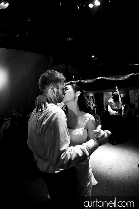 Winter Wedding - bride and groom dance - Curt O'Neil Lifestyle Wedding Photographer