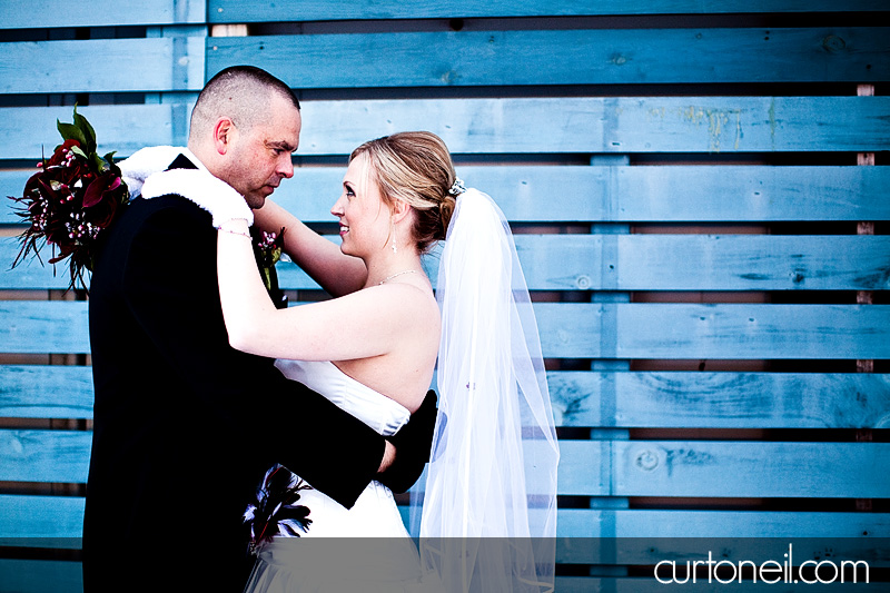 Sault Ste Marie Wedding Photography - Lisa and Scott - winter cold