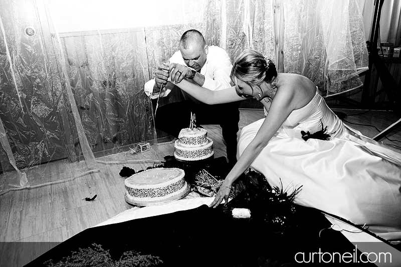 Sault Ste Marie Wedding Photography - Lisa and Scott - winter cold