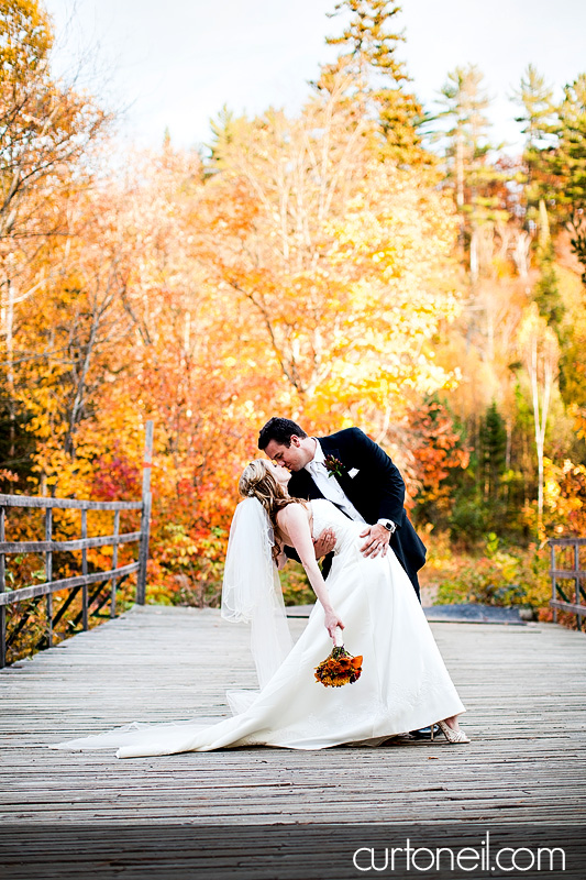 Sault Ste Marie Wedding Photography - Marianne and Mark at Hiawatha Highlands in the fall sneak peek
