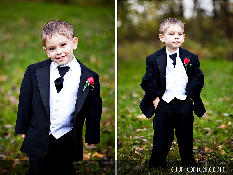 Sault Ste Marie Wedding Photography - Melissa and Jacey - rain, fall, Water Tower Inn